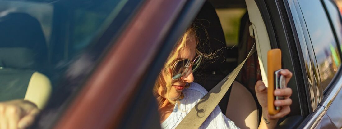 social media car accident