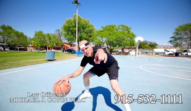 Michael Gopin Basketball commercial