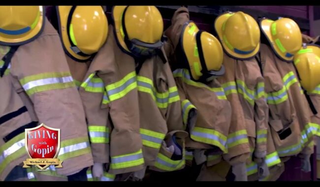 Fire fighter training school at Ysleta High School