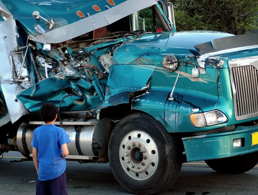 18 wheeler accident
