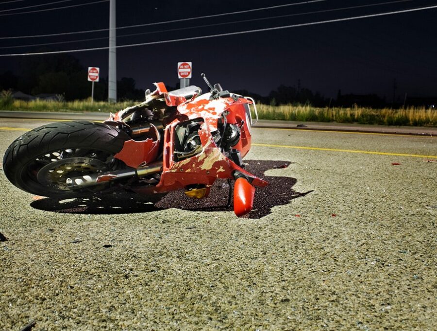 auto motorcycle crash accident