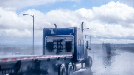 trucking distraction accident