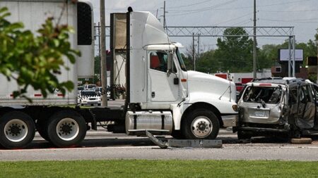 trucking rear end accident