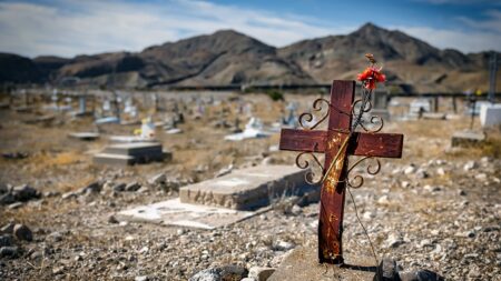 wrongful death - flowers on graveyard