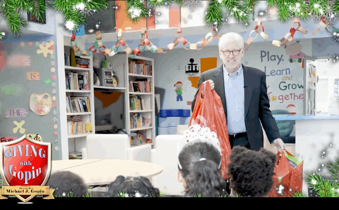 Giving with Gopin: Bringing Holiday Joy to the Child Crisis Center